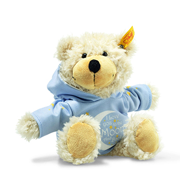 Steiff Charly Love You dangling Teddy bear with hoody